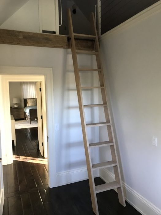 Modern 24 – Custom white oak ladder